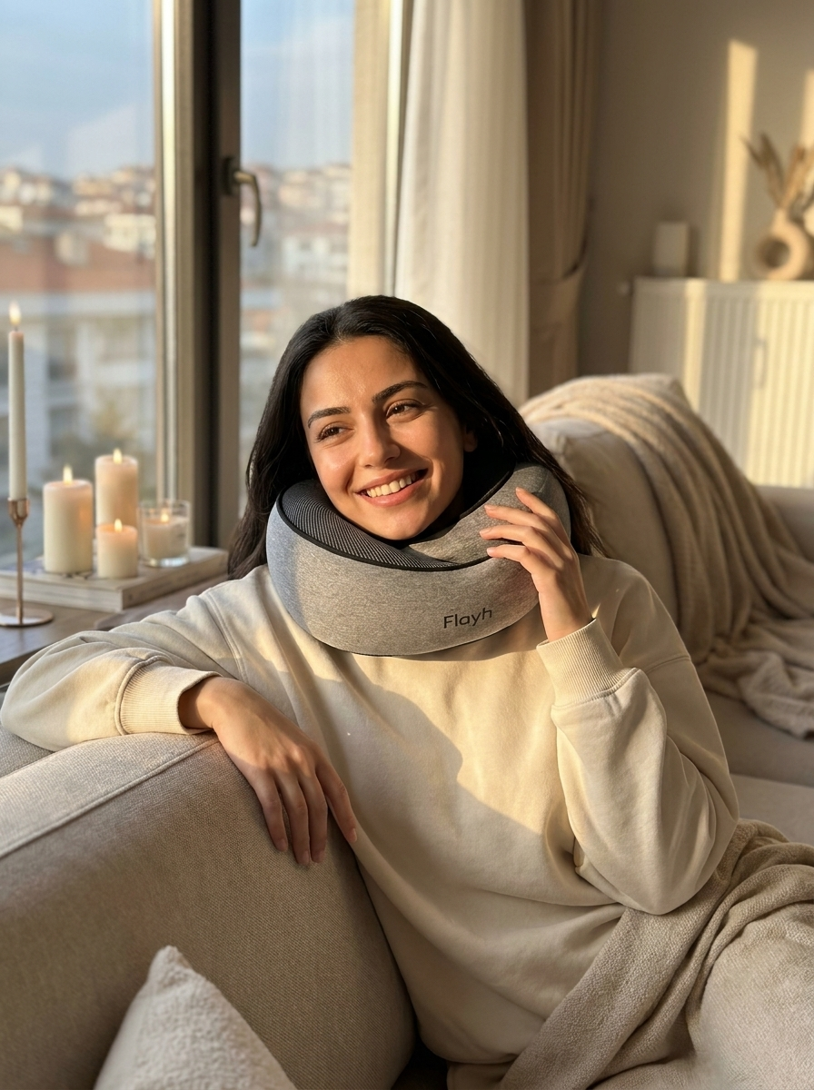 Flayh Ergonomik Seyahat Yastığı
