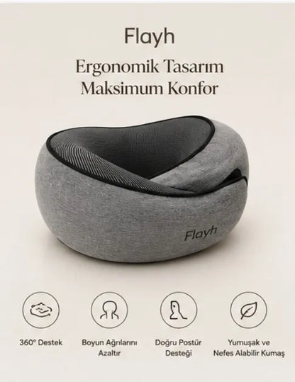 Flayh Ergonomik Seyahat Yastığı